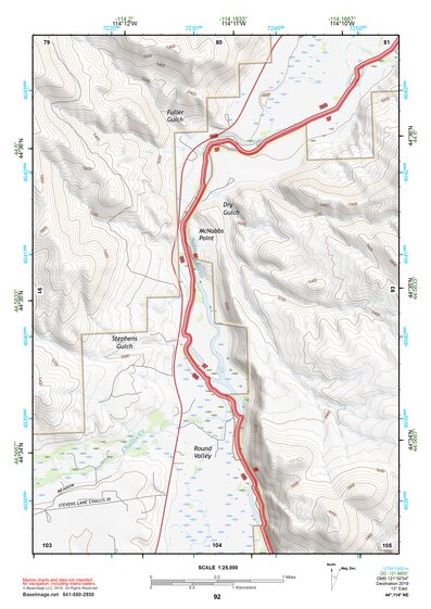 44114NE Page 92 Challis Topo Preview 1