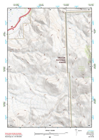 44114NE Page 93 Challis Topo Preview 1