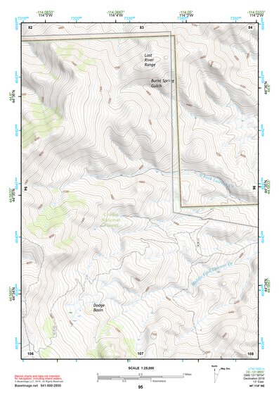 44114NE Page 95 Challis Topo Preview 1
