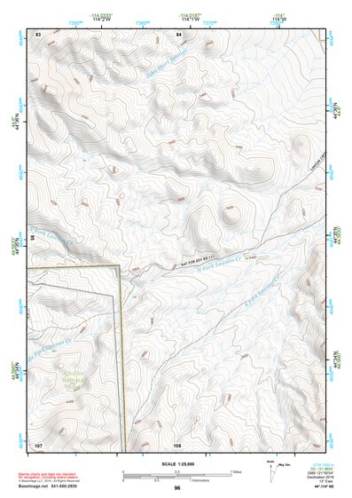 44114NE Page 96 Challis Topo Preview 1