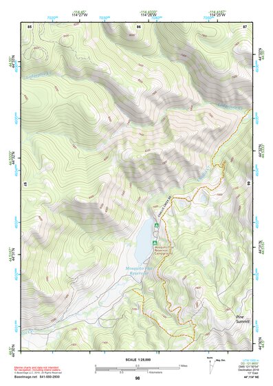 44114NE Page 98 Challis Topo Preview 1