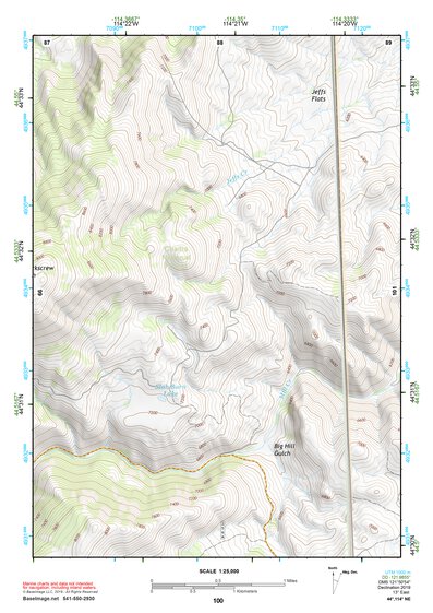 44114NE Page 100 Challis Topo Preview 1