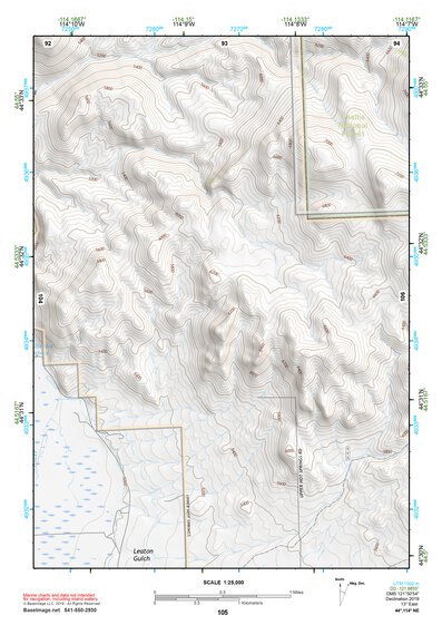 44114NE Page 105 Challis Topo Preview 1
