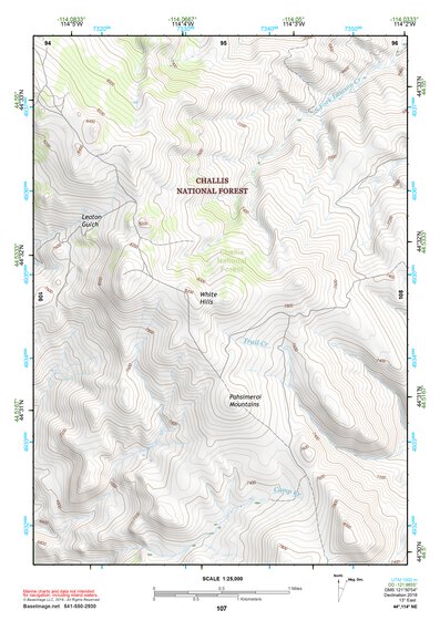 44114NE Page 107 Challis Topo Preview 1