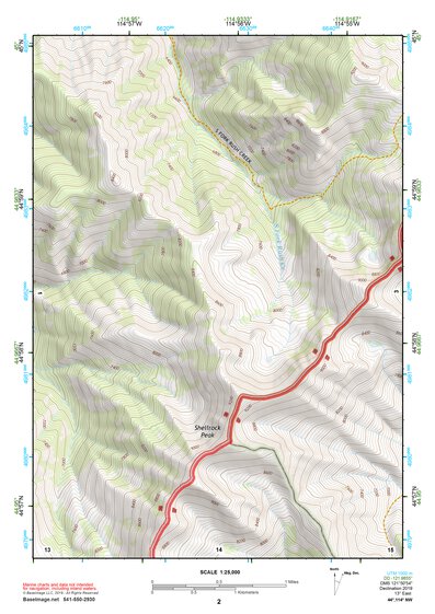 44114NW Page 2 Challis Topo Preview 1