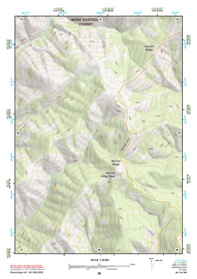 44114NW Page 26 Challis Topo Preview 1