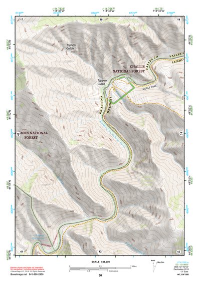 44114NW Page 30 Challis Topo Preview 1