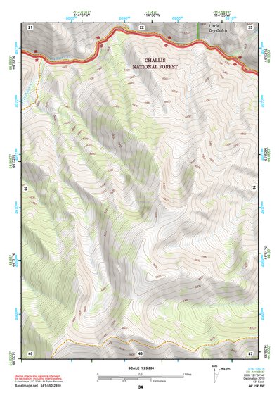 44114NW Page 34 Challis Topo Preview 1