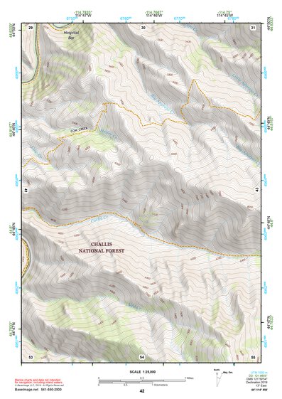 44114NW Page 42 Challis Topo Preview 1