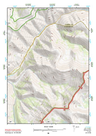 44114NW Page 96 Challis Topo Preview 1