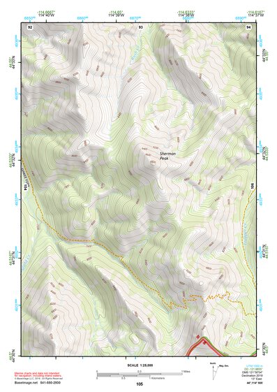 44114NW Page 105 Challis Topo Preview 1