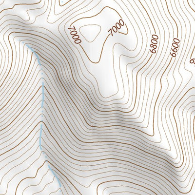 44114SE Page 7 White Cloud Peaks Topo Preview 3
