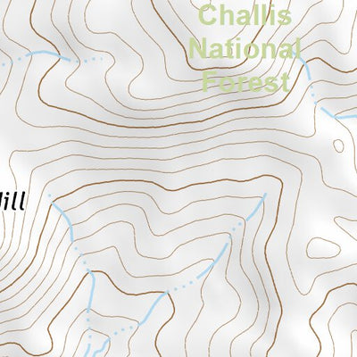 44114SE Page 11 White Cloud Peaks Topo Preview 2