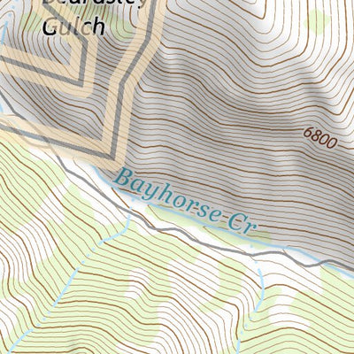 44114SE Page 17 White Cloud Peaks Topo Preview 3