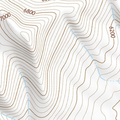 44114SE Page 20 White Cloud Peaks Topo Preview 3