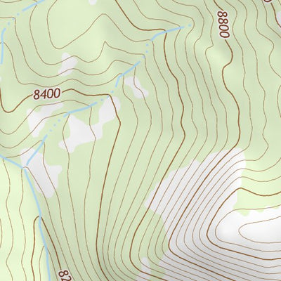 44114SE Page 27 White Cloud Peaks Topo Preview 2