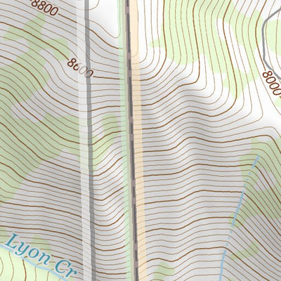 44114SE Page 29 White Cloud Peaks Topo Preview 3