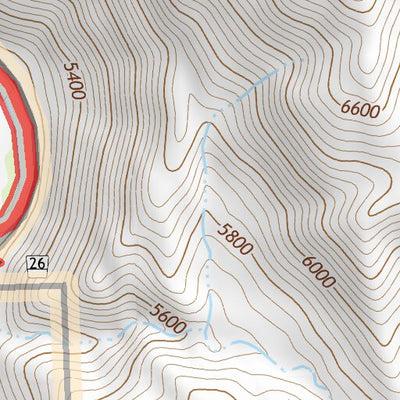 44114SE Page 31 White Cloud Peaks Topo Preview 3