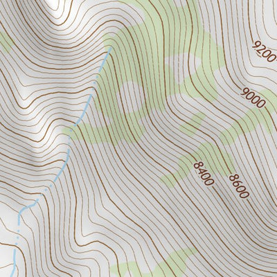44114SE Page 32 White Cloud Peaks Topo Preview 3