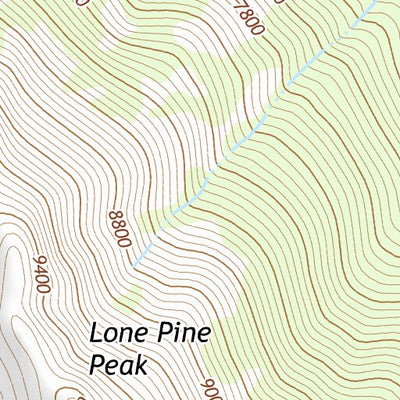44114SE Page 33 White Cloud Peaks Topo Preview 3