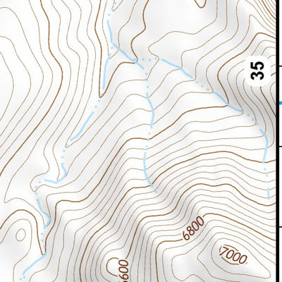 44114SE Page 34 White Cloud Peaks Topo Preview 3