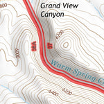 44114SE Page 35 White Cloud Peaks Topo Preview 3