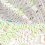 44114SE Page 40 White Cloud Peaks Topo Preview 3