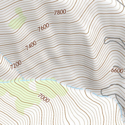 44114SE Page 41 White Cloud Peaks Topo Preview 3
