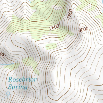 44114SE Page 44 White Cloud Peaks Topo Preview 3