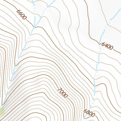 44114SE Page 47 White Cloud Peaks Topo Preview 3