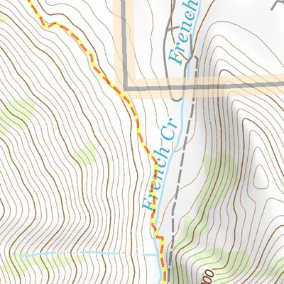 44114SE Page 49 White Cloud Peaks Topo Preview 2