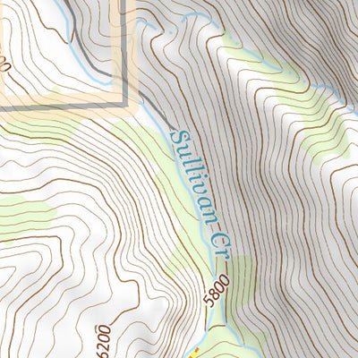 44114SE Page 50 White Cloud Peaks Topo Preview 2