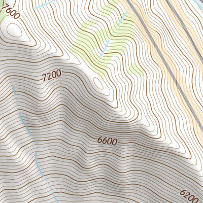 44114SE Page 51 White Cloud Peaks Topo Preview 3