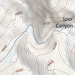 44114SE Page 54 White Cloud Peaks Topo Preview 3