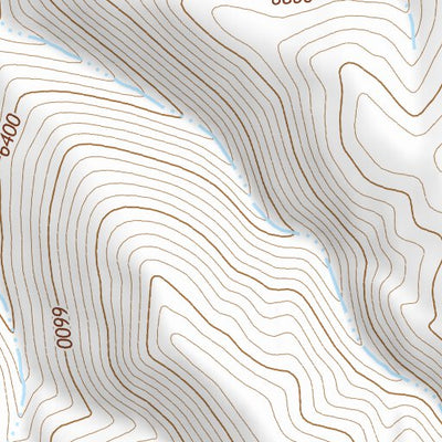 44114SE Page 55 White Cloud Peaks Topo Preview 3