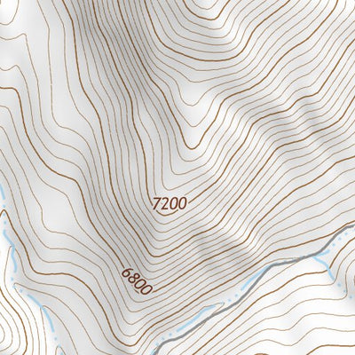 44114SE Page 56 White Cloud Peaks Topo Preview 3