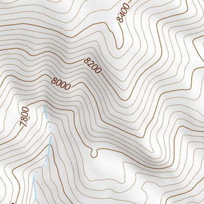 44114SE Page 57 White Cloud Peaks Topo Preview 3