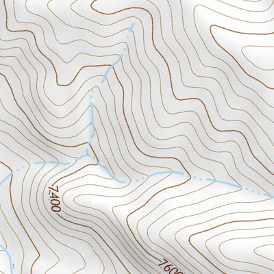 44114SE Page 58 White Cloud Peaks Topo Preview 3