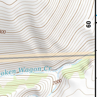 44114SE Page 59 White Cloud Peaks Topo Preview 3