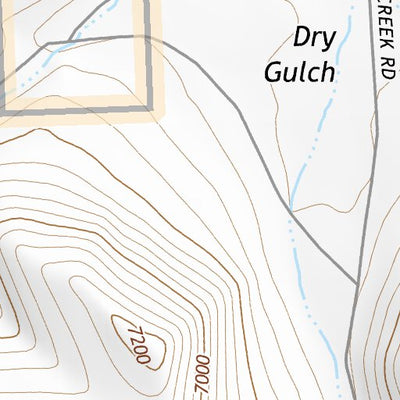 44114SE Page 60 White Cloud Peaks Topo Preview 2