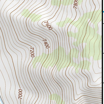 44114SE Page 60 White Cloud Peaks Topo Preview 3