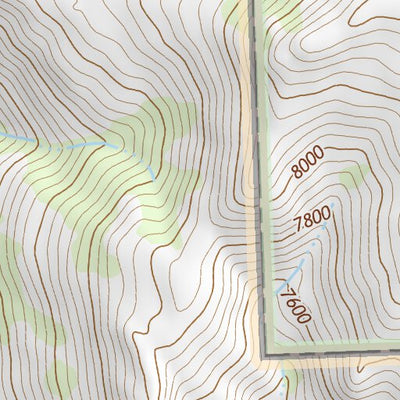44114SE Page 63 White Cloud Peaks Topo Preview 2