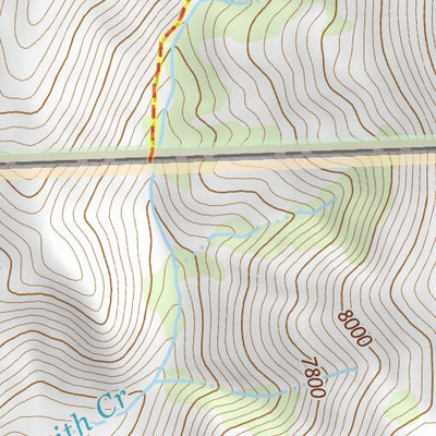 44114SE Page 63 White Cloud Peaks Topo Preview 3