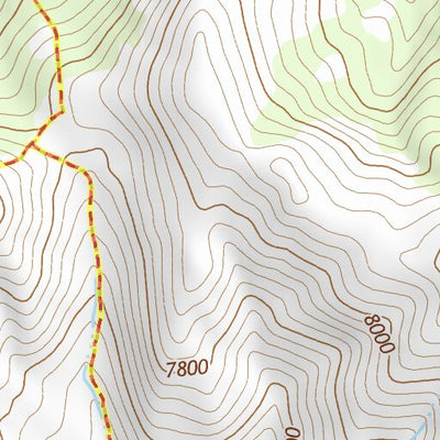 44114SE Page 64 White Cloud Peaks Topo Preview 2