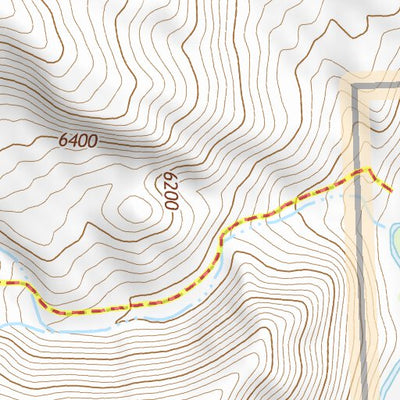 44114SE Page 65 White Cloud Peaks Topo Preview 3