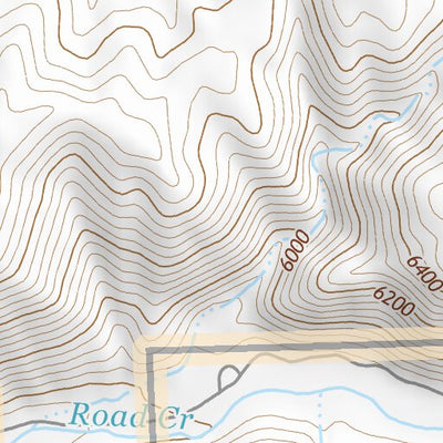 44114SE Page 66 White Cloud Peaks Topo Preview 2