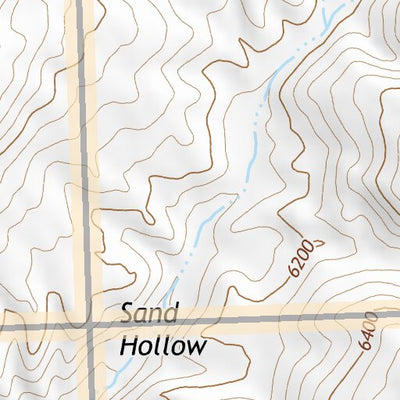 44114SE Page 67 White Cloud Peaks Topo Preview 2
