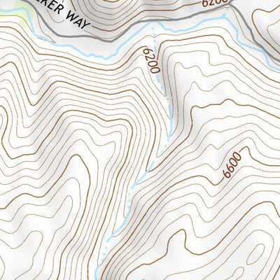 44114SE Page 68 White Cloud Peaks Topo Preview 3