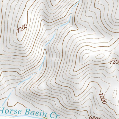 44114SE Page 69 White Cloud Peaks Topo Preview 2
