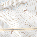 44114SE Page 70 White Cloud Peaks Topo Preview 2